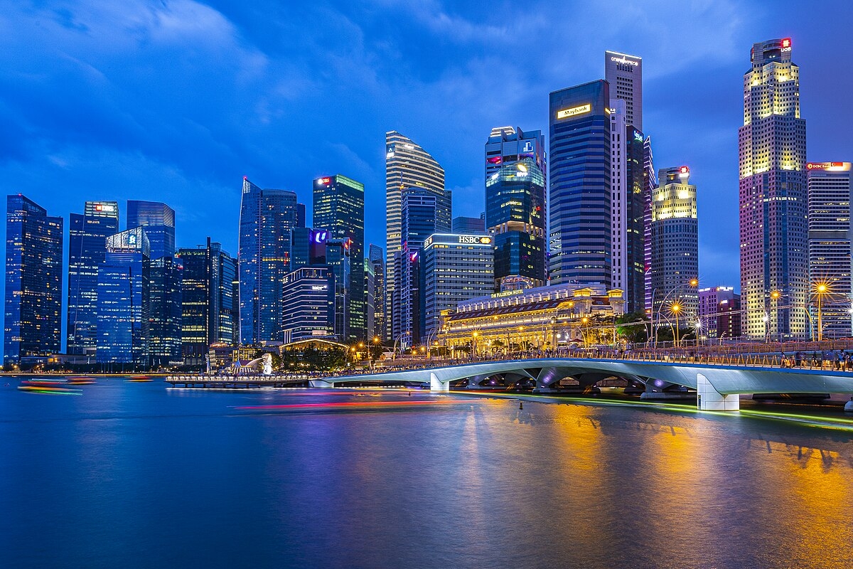 Self Photos / Files - Singapore_Skyline_at_Bluehour